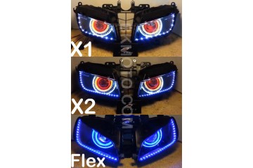 X2 Dual color White/Amber Low Profile Side Emitting LED Strips